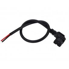 电源线【鸿马D型弯头2.0B*50*2线】